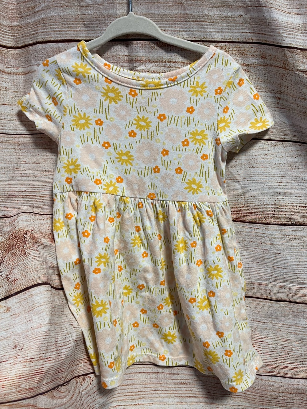 Cat & Jack floral dress -2T